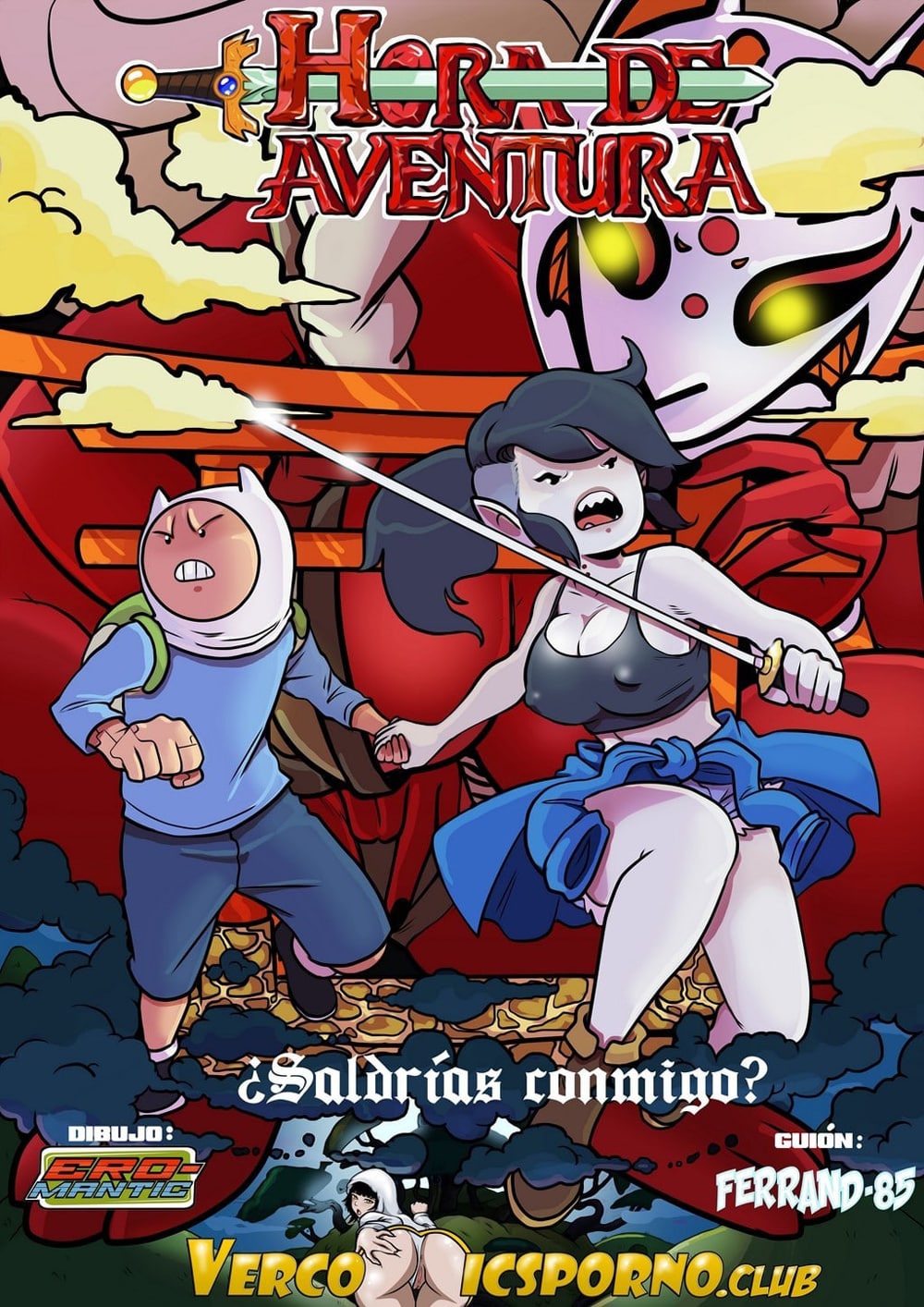 Comic porno de hora de aventura