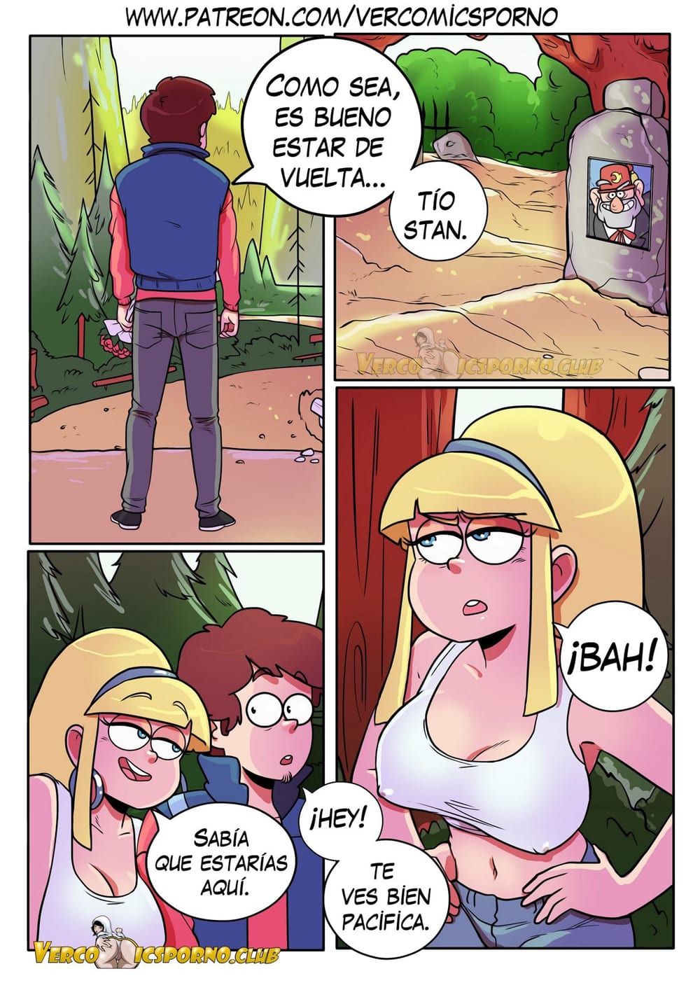 Gravity falls comic porno 3