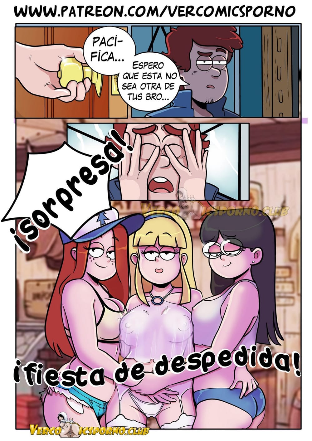 Gravity falls comic porno 6