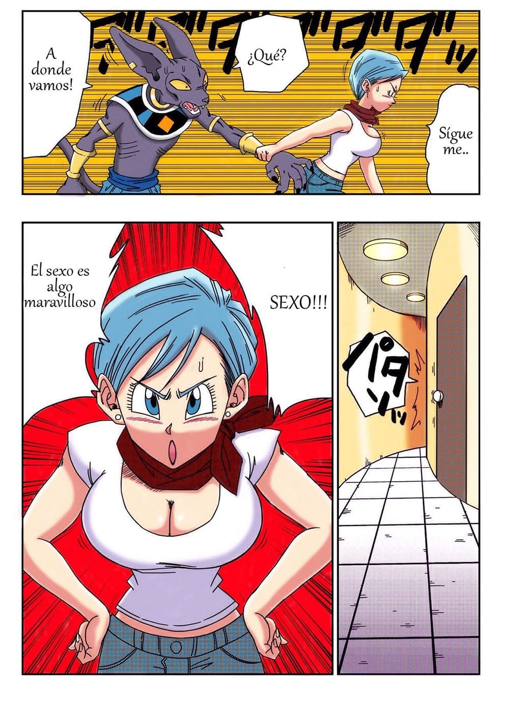 Bulma hentai Comic 2