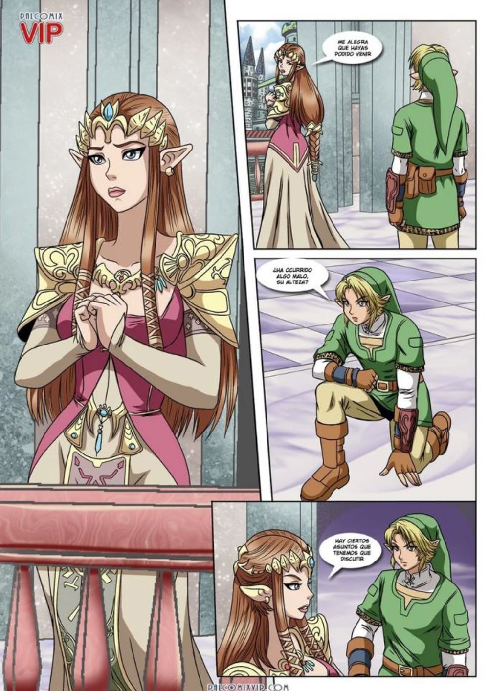 Zelda porn comic 3