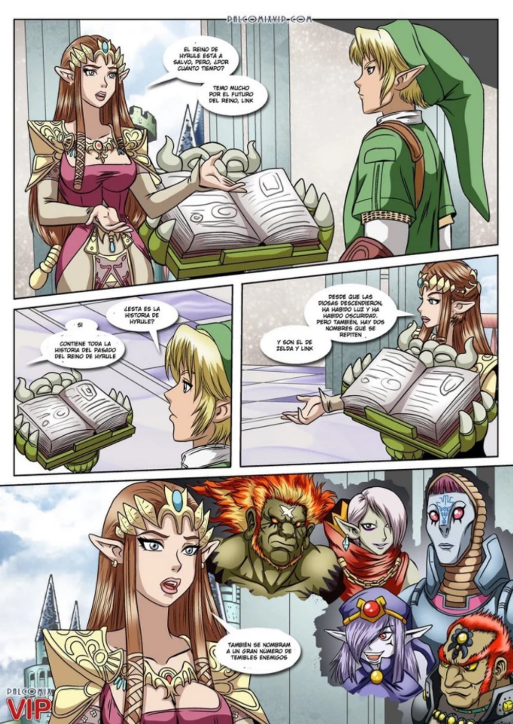 Zelda porn comic 4