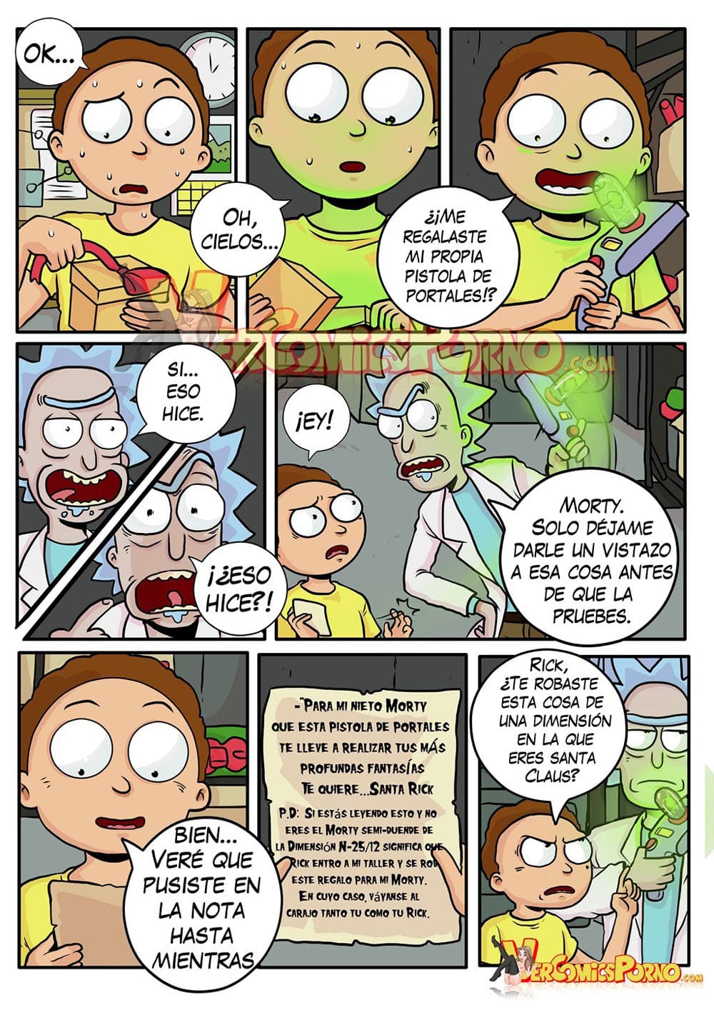 Rick and Morty porn comics 4